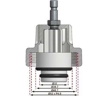 Adapter Nr.10, BMW (E46,E36,E34,E39,E38,E32,E90), passend f&uuml;r BGS 8027/8098