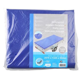 Anhangerabdeckung mit Gummizug 2575x1345x50mm