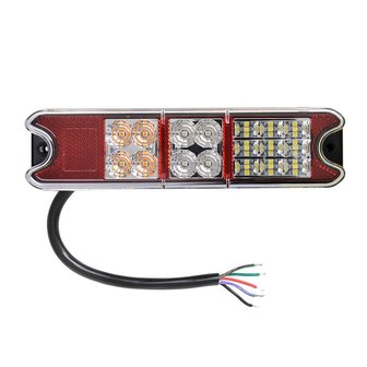 R&uuml;ckleuchte 5 Funktionen 192x51mm 21LED