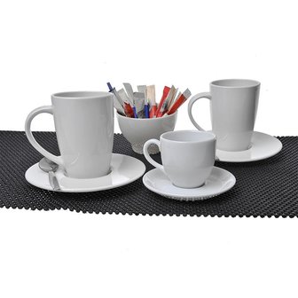 Antirutschmatte schwarz 150x30cm 1mm