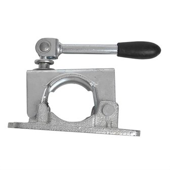 Schelle 48mm Gusseisen mit Kipphebel fur Bugrad