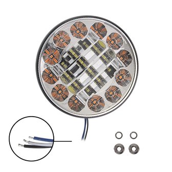 Vordere Beleuchtung 2 Funktionen 122mm 24LED