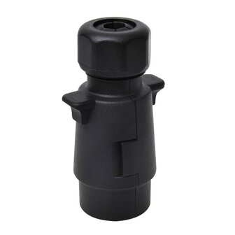 7-poliger PVC-Stecker mit Kabelschuhanschluss