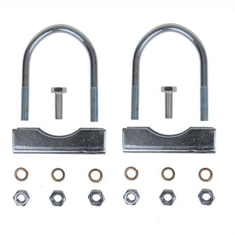 U-Bugel rund 60 70mm fur Bugradklemme - Set a 2 Stuck