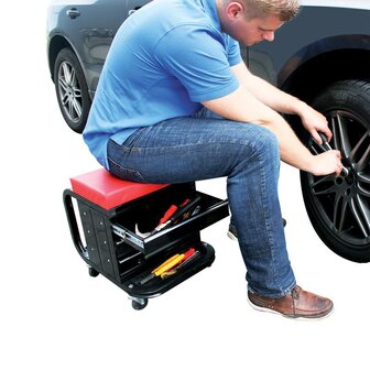 Mobiler Werkstattstuhl
