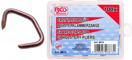 Polsterclip, 100 St&uuml;ck