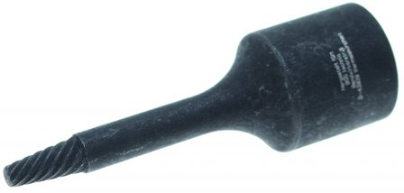 Spiral-Profil-Steckschlussel-Einsatz / Schraubenausdreher Antrieb Innenvierkant (3/8) 3 mm