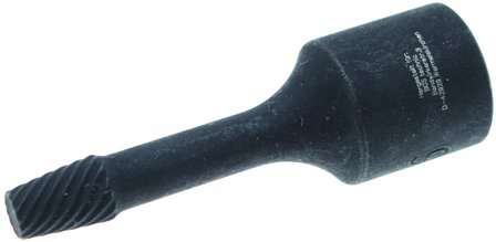 Spiral-Profil-Steckschlussel-Einsatz / Schraubenausdreher Antrieb Innenvierkant (3/8) 6 mm