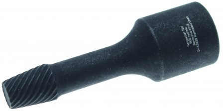 Spiral-Profil-Steckschlussel-Einsatz / Schraubenausdreher | Antrieb Innenvierkant (3/8) 8 mm