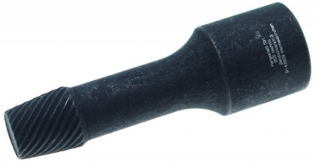 Spiral-Profil-Steckschlussel-Einsatz / Schraubenausdreher Antrieb Innenvierkant (3/8) 10 mm
