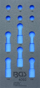 Werkzeugablage 1/3, leer f&uuml;r Artikel 4092