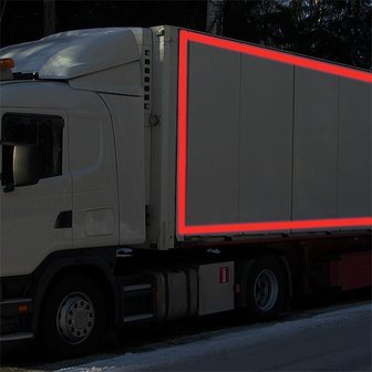 Reflektorband 3M rot 50mm 2M