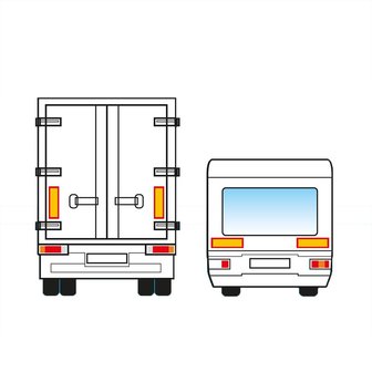Markierungstafel Aluminium ECE 702er Set