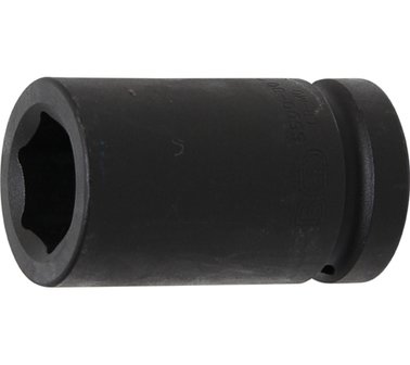 Kraft-Steckschlussel-Einsatz Sechskant, tief Antrieb Innenvierkant (1) SW 30 mm