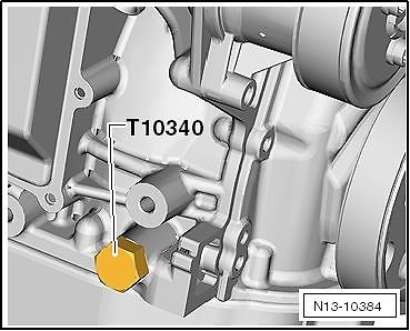 Kurbelwellen-Arretierung VAG FSI / TFSI, aus Art. 62625