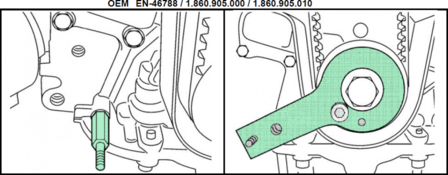 Motor-Einstellwerkzeug-Satz f&uuml;r Fiat 1.9 JTD 16V Multijet