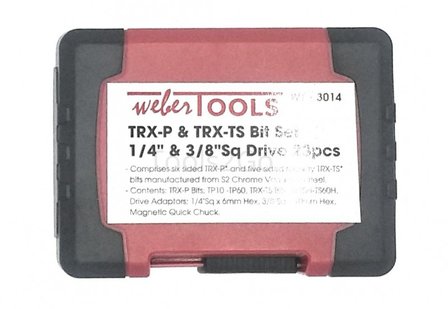 Bit Satz Torx Plus&reg; TRX-P &amp; TRX-TS