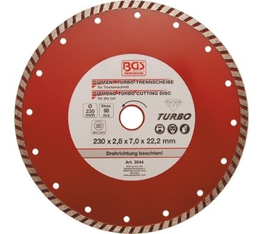 Turbo-Trennscheibe, 230 mm