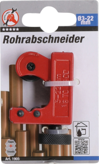 Durchmesser des Rohrschneiders 3 - 22 mm