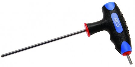 T-Griffschl&uuml;ssel f&uuml;r Sechskantschrauben, 4 mm, L&auml;nge 120 mm