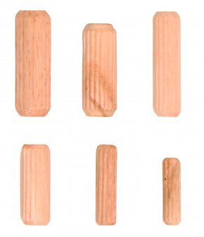53-teiliges Holz-D&uuml;bel-Sortiment