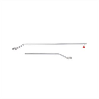 Flachplanenb&uuml;gel Aluminium verstellbar 108-146cm f&uuml;r Anh&auml;nger