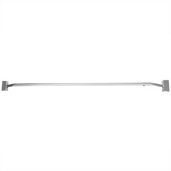 Flachplanenb&uuml;gel Aluminium verstellbar 132-204cm fur Anhanger