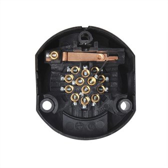 Steckdose 13-polig PVC Typ Jaeger + Dichtgummi