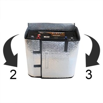 Batterie-Thermoabdeckung fur 88Ah-92Ah-Batterien