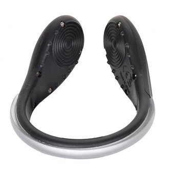 Sicherheitsschuhclip LED rot - 2er Set