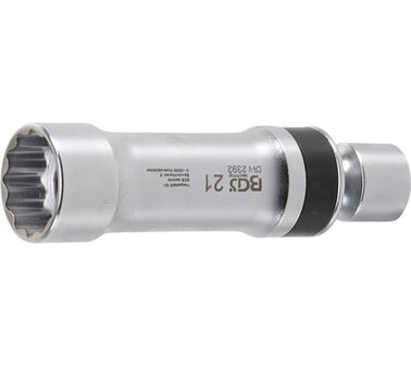 Universal Joint Z&uuml;ndkerzenstecker , 21 mm, 12 pt, mit Haltefeder
