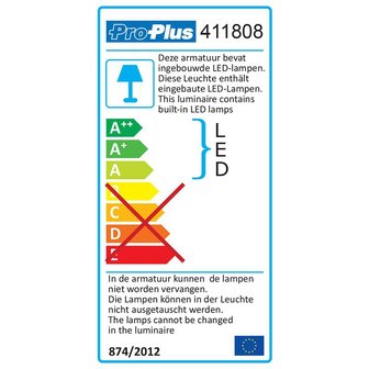 Aufbauspot 12-Leds 12V 240lm &Oslash;55x5,0mm