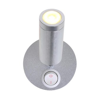 Aufbaustrahler 1-LED schwenkbar 12V 120lm  dia 65x65-130mm