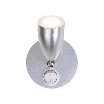 Aufbaustrahler 1-LED schwenkbar 12V 160lm  dia 65x70-110mm