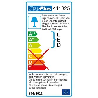 Linienleuchte 30-Leds 12V 450lm 470x35x33mm