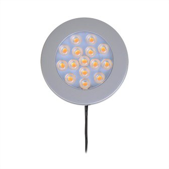 Aufbauspot 15-Leds 12V 200lm &Oslash;70x12mm