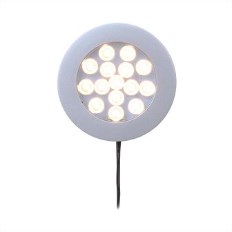 Aufbauspot 15-Leds 12V 200lm &Oslash;70x12mm