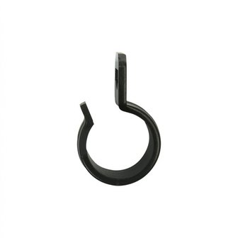 Zeltclip fur Zeltstange 20-25mm mit Schlitz schwarz
