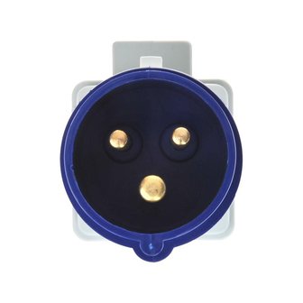 Adapterstecker von CEE auf franzosische Steckdose