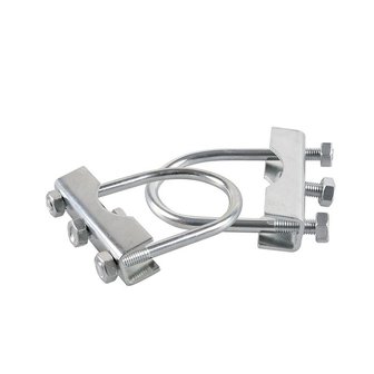 Klemme 48mm fur Bugrad + 2x U-Bugel 60 70mm