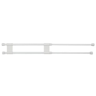 Doppelt ausziehbare Spannstangen 41-71cm