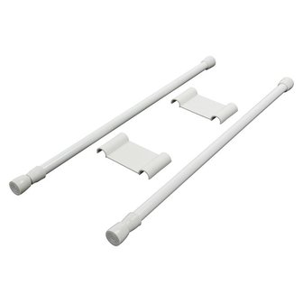 Doppelt ausziehbare Spannstangen 41-71cm