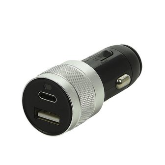 USB Ladeger&auml;t Typ A + C zweifach 12V/24V 3100mA