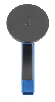 Einhand-Gummisauger ABS &Oslash; 70 mm