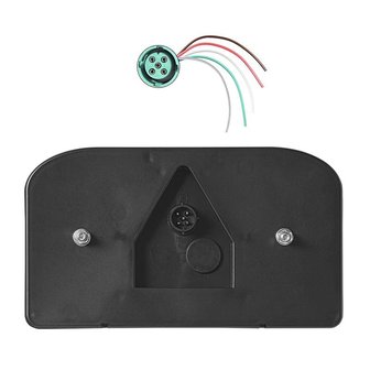 Rucklicht 6 Funktionen 237x137mm rechts