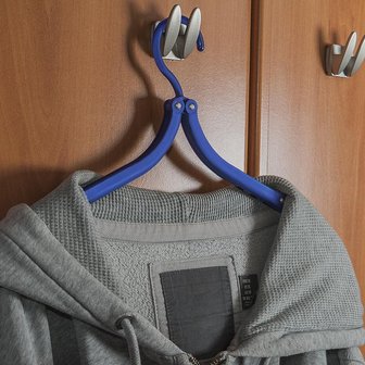 Faltbarer Kleiderbugel - 2er Set