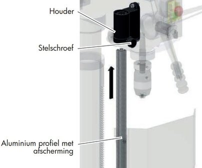 S&auml;ulenbohrmaschine Durchmesser 25mm