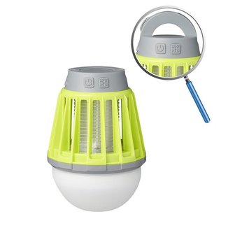 Camping &amp; Insekten Lampe 2 in 1 wiederaufladbar