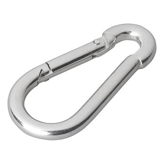 Karabinerhaken Metall 6x60mm x10 Stuck