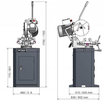 S&auml;gequerschnitt 315mm